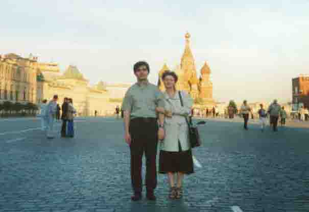 Мы с мамой гуляем по Красной площади